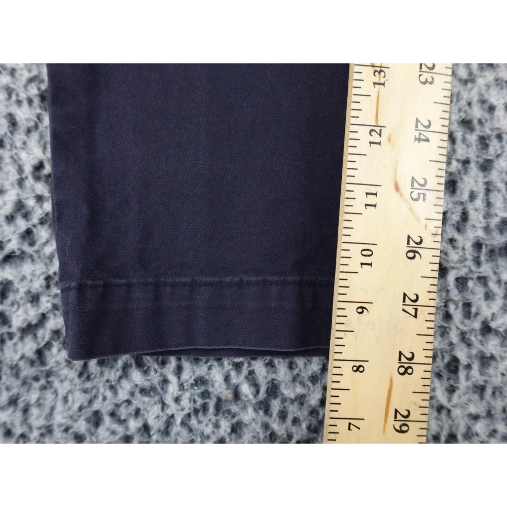Banana Republic Aiden Chino Mens 31x30 Navy Blue‎ Slim Fit Stretch Twill Pants
